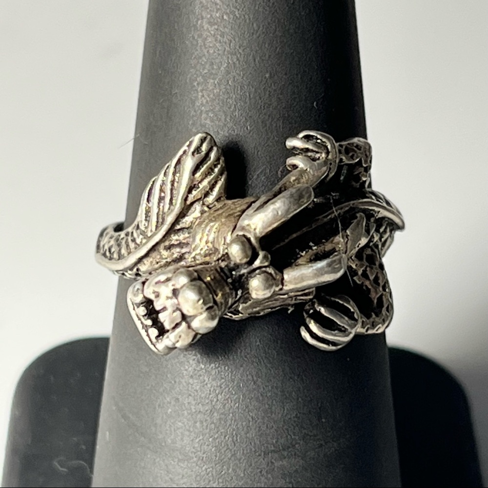 Vintage dragon ring